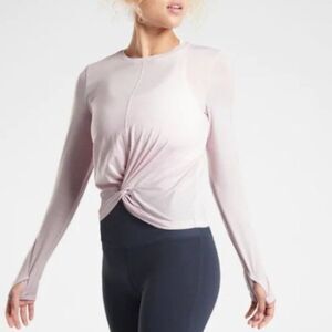 NWT Athleta Essence Twist Top | XL